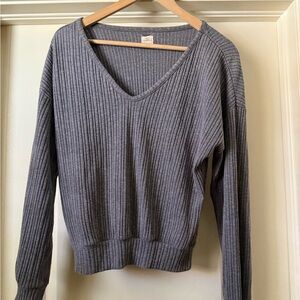 O'Neill Charcoal V-Neck Sweater